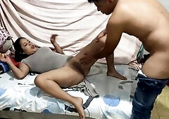 This woman out of taking everything off has sex and gives a consummate fellatio rides and rides this dude's penis