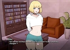 In english, stocking, boy anal