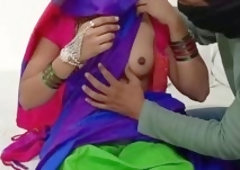 Elegant style in vibrant attire