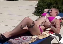 Big Tits Milf Eva Lange and Tattooed Blonde Marina Beaulieu Take Brutal Anal Pounding from Pascal Saint