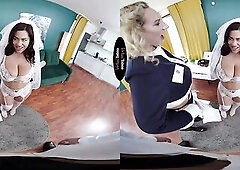 Wedding Suit Try-On Turns Into Trio With Kathy Unfathomable And Coco Rains — VirtualTaboo