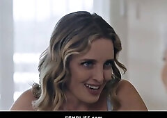 Bunny Madison and Charlie Forde, Big-Tits Pornstars, Perform Cunnilingus and Licking in S
