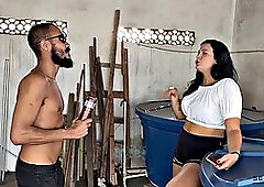 Roludo Pedreiros Wild Construction Budget Spree Sparks Rough Pounding of Stunning Patroa Gata