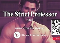ASMR Male Voice: Strict Professor Fucks You on His Desk - Mdom, First Time & In Public - Erotic
