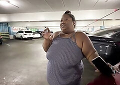 Public Sighting of Your Favourite Los Angeles SSBBW Penis Drainer