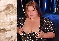 Fucking a BBW summer camp counselor hard in her plump pussy