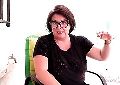 Aunt Judy's -Breasty Boss Lady JoJo Robinson Sucks Your Wang During an Outdoor Rencounter