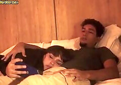 Step Sis Swallows My Dick After Movie Night, Almost Got Caught