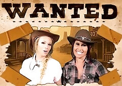 The Sheriff Has Set His Studs out To Discover the Rebellious Cow Gals on The Run for Being Likewise Goddam Hot! but After Tracking Down Those Wicked C