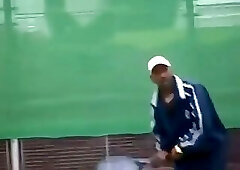 black men fucked her on the neighborhood tennis court