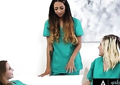 Nurse Students Have Nasty three-Way