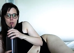 teen brunette 95 masturbating on live webcam