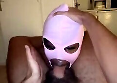 Black Sissy Slut deepthroats Arab French Master