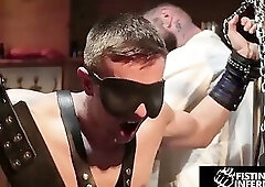 FISTING INFERNO - Bearded Dr. Daniels Turns a Checkup Into Full Submission