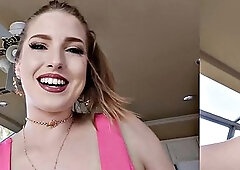 Big Tits Blonde Vanna Rose Deepthroats Stepdads Cock
