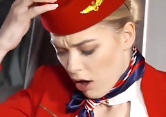 Porno stewardess