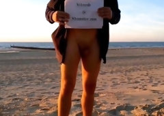 Nude Beach Twink Exposed Outdoors