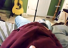 One camera angle of me peeing all over myself then masturbating off.