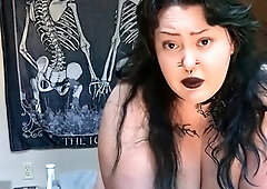 BBW White Chick Big Boobs Cam Play
