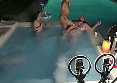 Hardcore Hawt Tub 3some Ashlyn Peaks Becca Blair WCA Productions