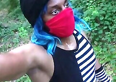 Bubble Booty Femboy RISKY PUBLIC HIKING