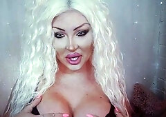 Amateur blond girl with big boobs getting fucked