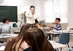 Ersties - FRESHER’S WEEK - Sofia Loses Control Of The Classroom [ep two of three]