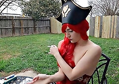 MILF Topless Dual Smoke Cosplay