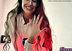Brunette in Glasses Financial Ruin