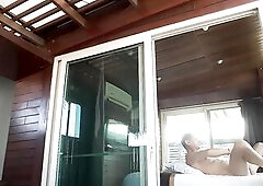 toejober watches granddad's immodest footjob live