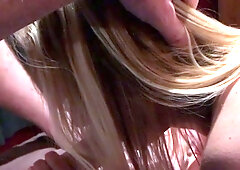 Amateur Blond Give Nice POV Blowjob