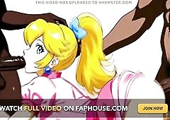 Trans princess had her golden-haired booty banged by a biggest ebony wang. Animation Anime Trans.