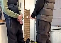 wank together in trackies