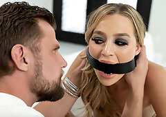 Blonde with curves demands to get ass-fucked silly