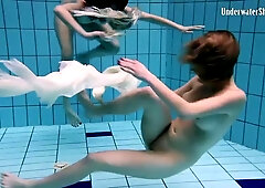 Water xxx with classy female from Underwater Show