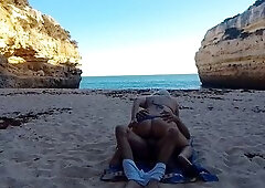 Sexo em praia privada