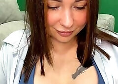 Brunette Sucks and Fucks Hardcore