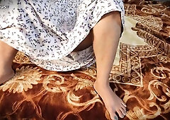 Stepmom asked me to Cum inside her Wet Creamy Pussy