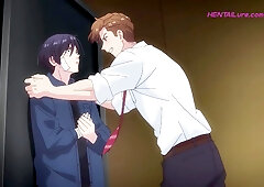 Superior fellow plows paramour in rear end & showers his open taut bum ⋄ Assfucker Anime