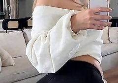 TsLilac Mirrorfie Ass Display