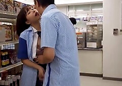 Japanese Slut At The Shop