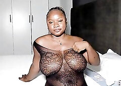 Concupiscent black nurse got her soaked butt and vagina smashed her lustful allies.