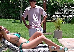Outdoor Bikini Bouncy Lexa Raider Fuck